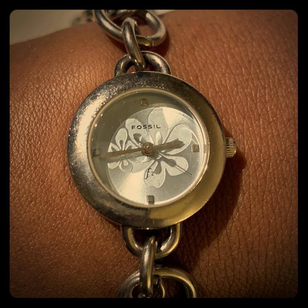 Fossil Watch Charm Bracelet